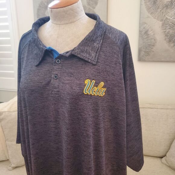 Colosseum Men's Big & Tall UCLA Bruins Polo Shirt sz 2XT - Picture 2 of 8